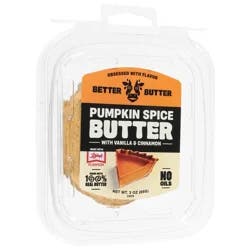 Better Butter Pumpkin Spice Butter with Vanilla & Cinnamon 3 oz