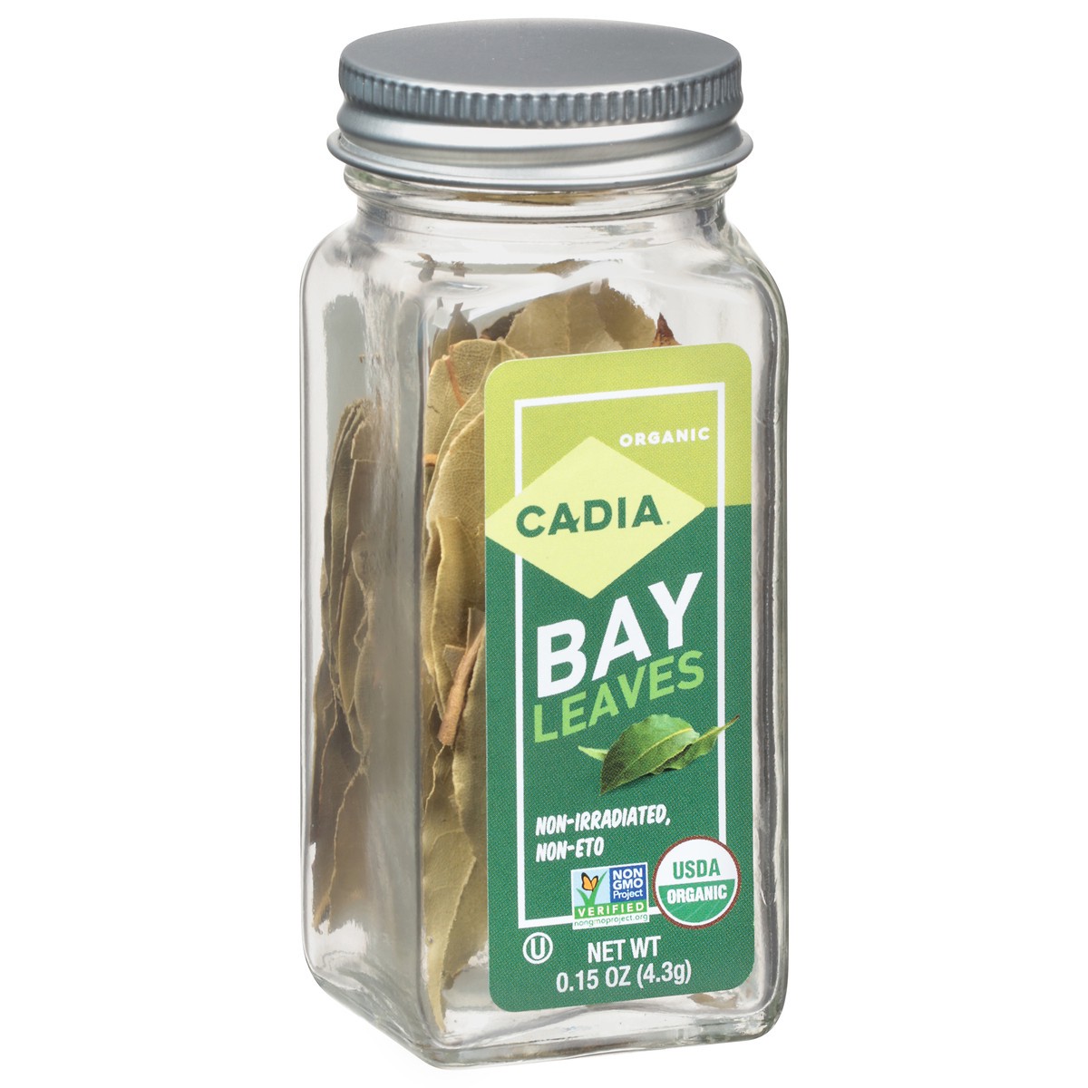 slide 4 of 9, Cadia Organic Bay Leaves 0.15 oz, 0.15 oz