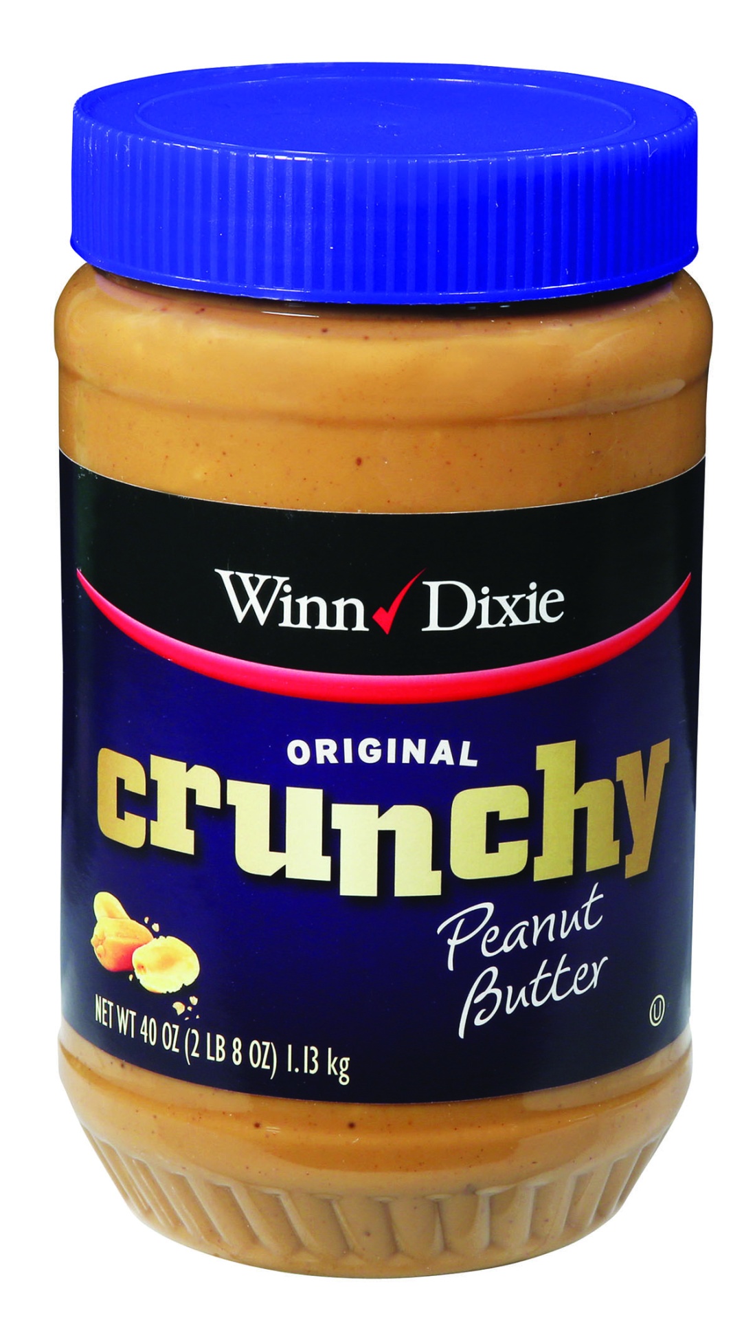 slide 1 of 1, Winn-Dixie Crunch Peanut Butter, 40 oz