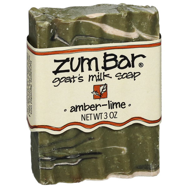slide 1 of 1, Zum Bar Amber-Lime Goat's Milk Soap 3 oz, 3 oz