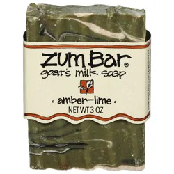 Zum Bar Amber-Lime Goat's Milk Soap - 3 oz
