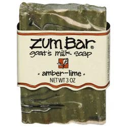 Zum Bar Amber-Lime Goat's Milk Soap - 3 oz