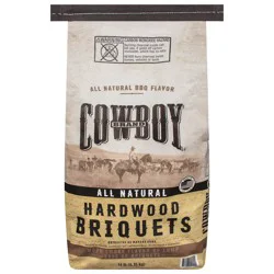 Cowboy Charcoal All Natural Hardwood Briquets 14 lb