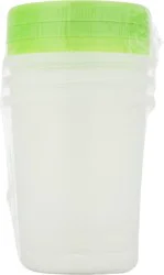 KOLORAE Twist Top Freezer Container