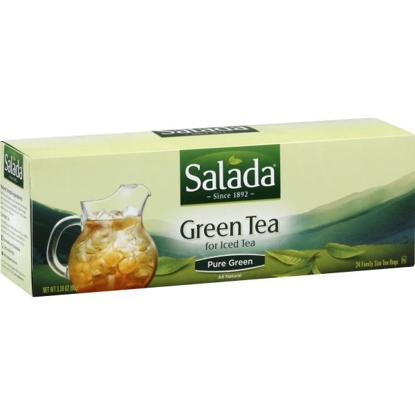 slide 1 of 1, Salada Tea Pure Green Green Tea Family Sized Iced Tea Bags, 24 ct