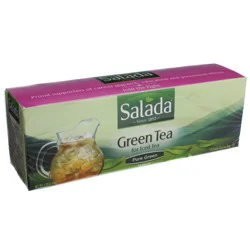 Salada Tea Pure Green Green Tea Family Sized Iced Tea Bags - 24 ct