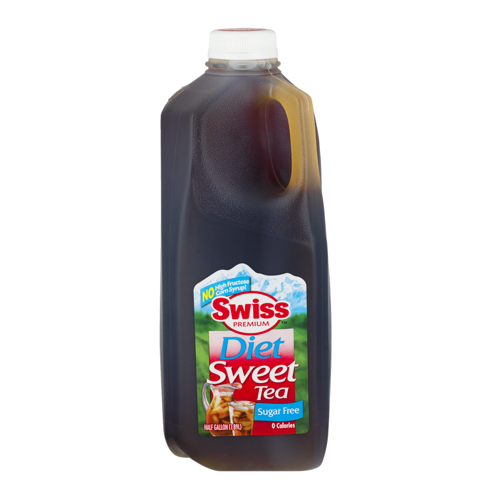 slide 1 of 1, Swiss Premium Sugar Free Diet Sweet Tea, 2 qt