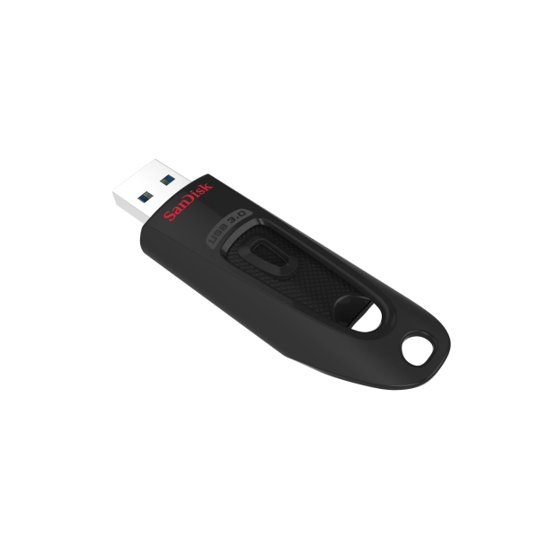 slide 1 of 9, SanDisk Ultra USB 3.0 Flash Drive, 64GB, Black, 1 ct