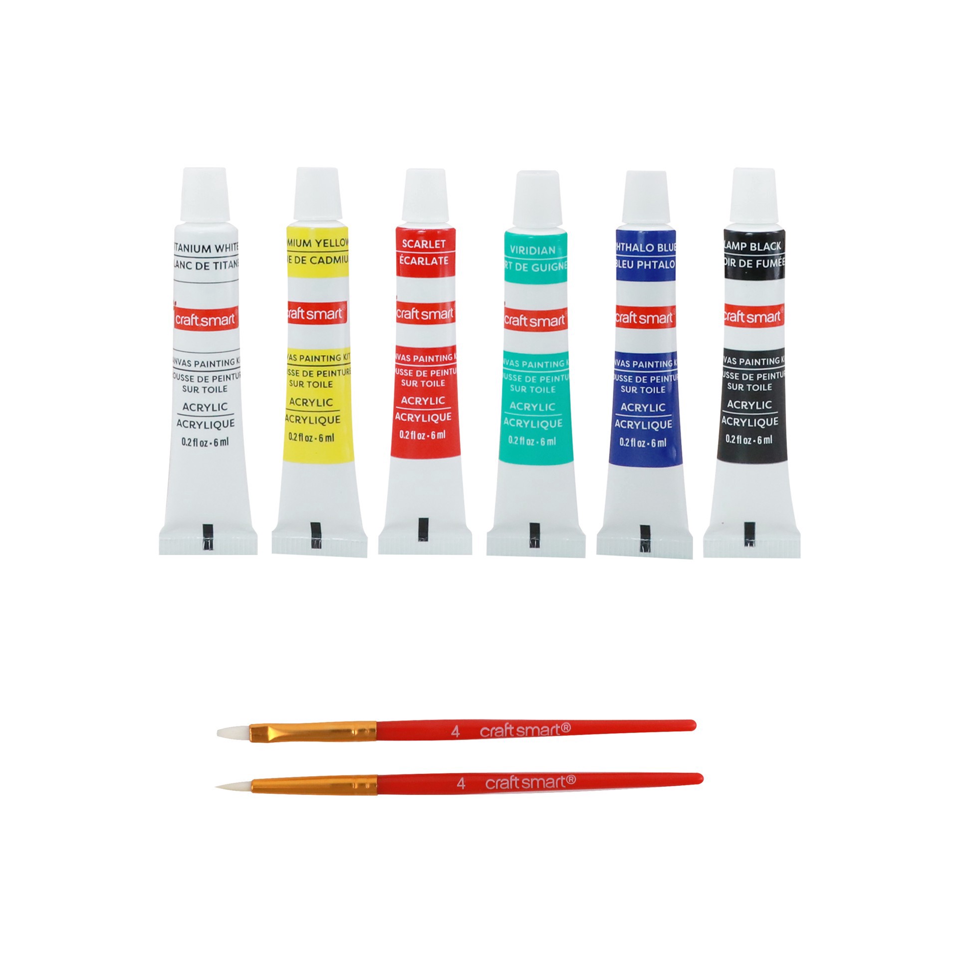 slide 3 of 5, Cactus Mini Canvas Painting Kit By Craft Smart, 4 in x 4 in