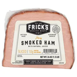 Frick's Ham, Boneless Quarter, Honey, Sliced