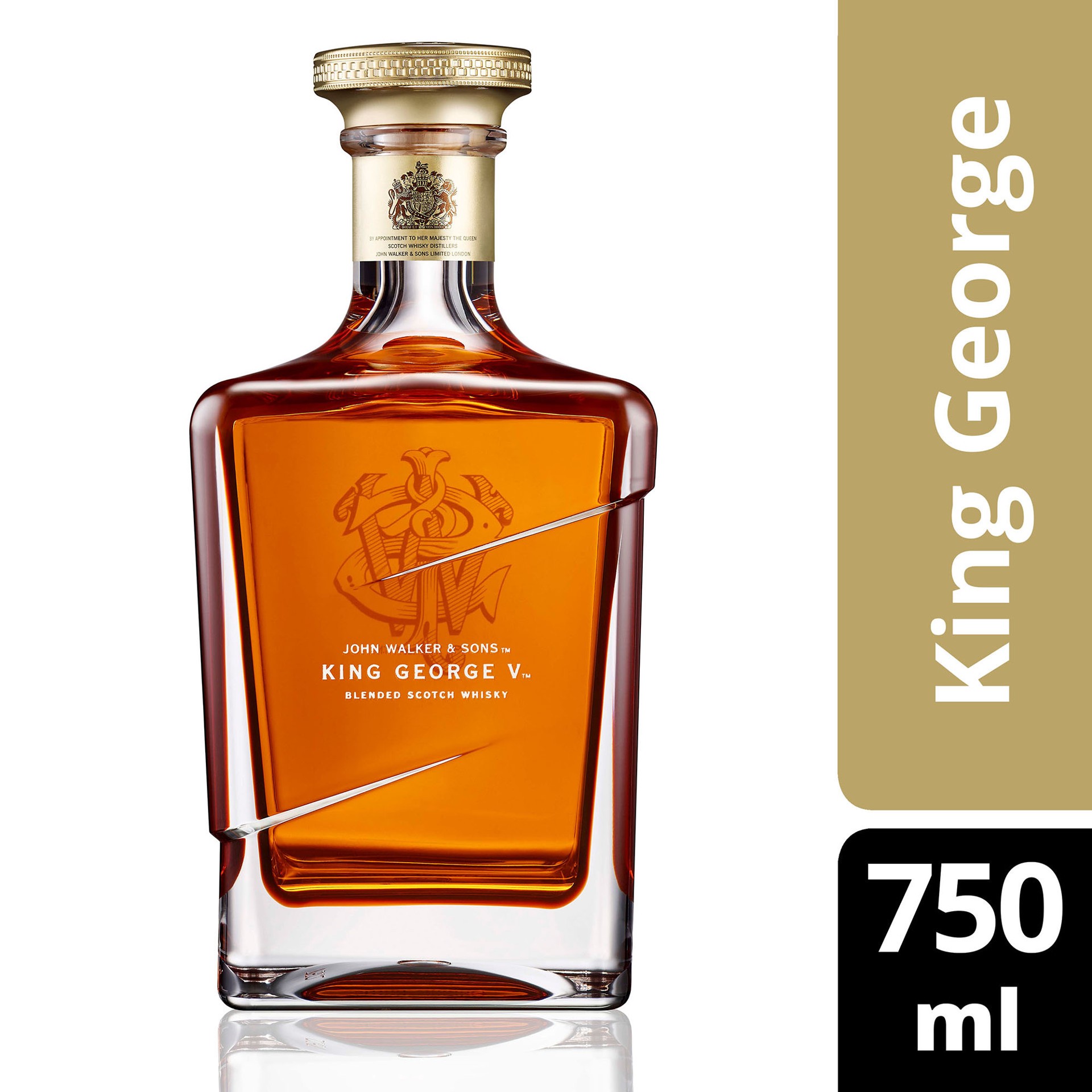 slide 2 of 2, Johnnie Walker John Walker & Sons King George V Blended Scotch Whisky, 750 mL, 750 ml