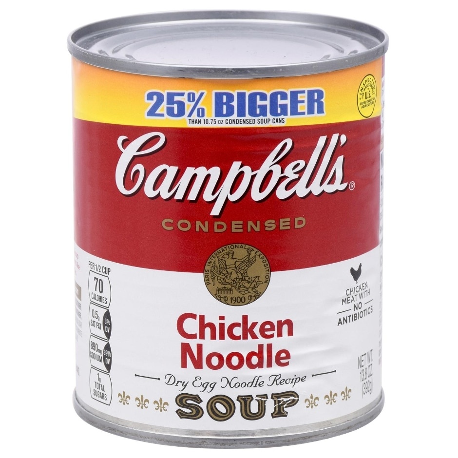 slide 1 of 1, Campbell's Condensed Soup Chicken Noodle, 13.8 oz
