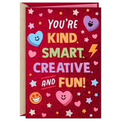 Hallmark Valentine's Day Card for Kid (Creative, Smart, Fun) for Son, Daughter, Grandchild, Niece, Nephew