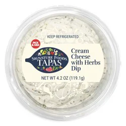 Signature Foods Tapas refrigerated dips & spreads