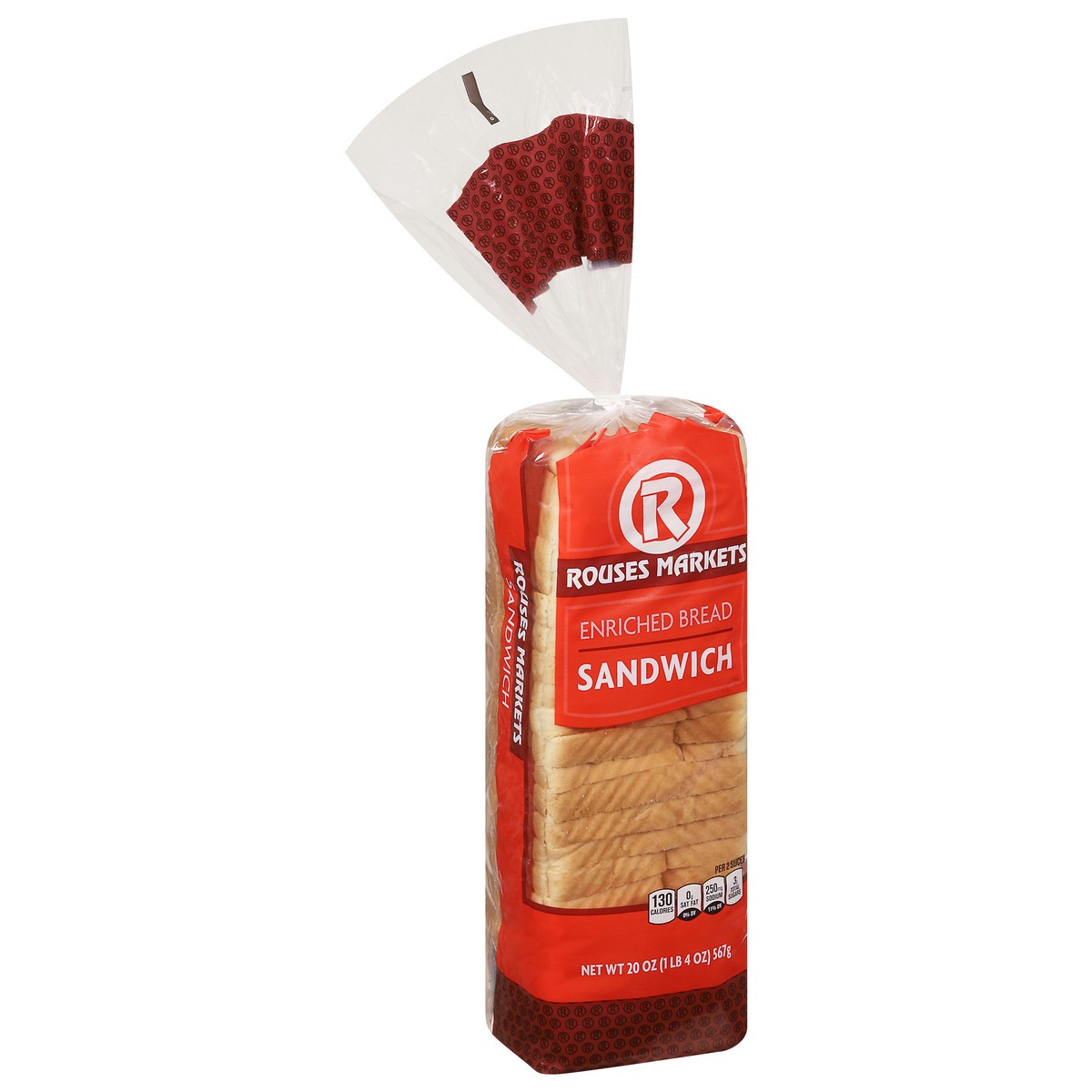 slide 6 of 9, Rouses Markets Sandwich Enriched Bread 20 oz, 20 oz