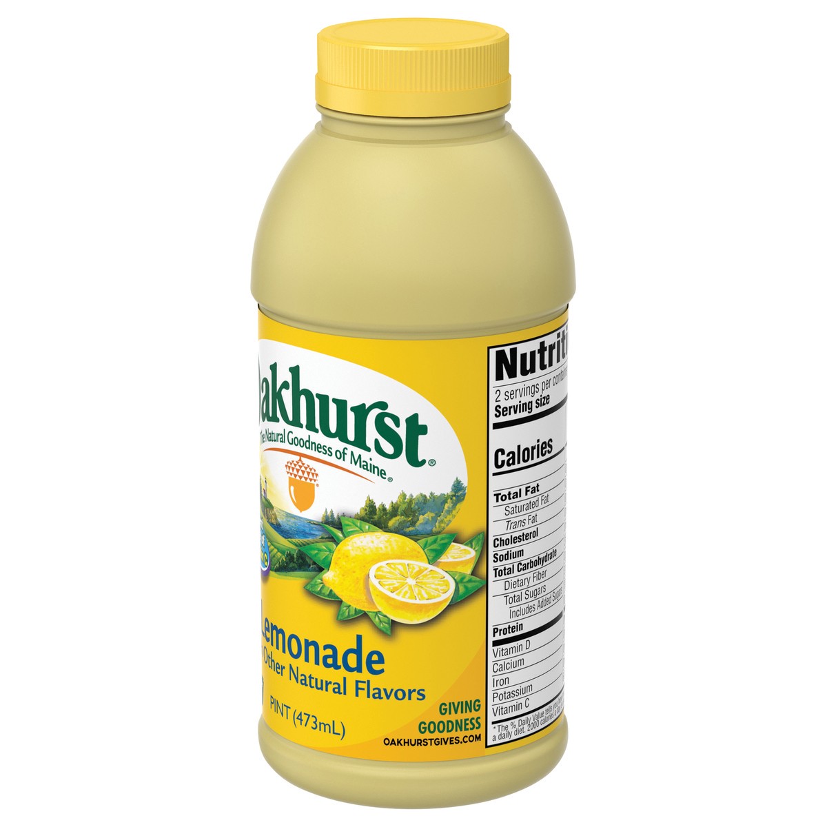 slide 4 of 4, Oakhurst Lemonade Pint - 1 pint, 1 pint