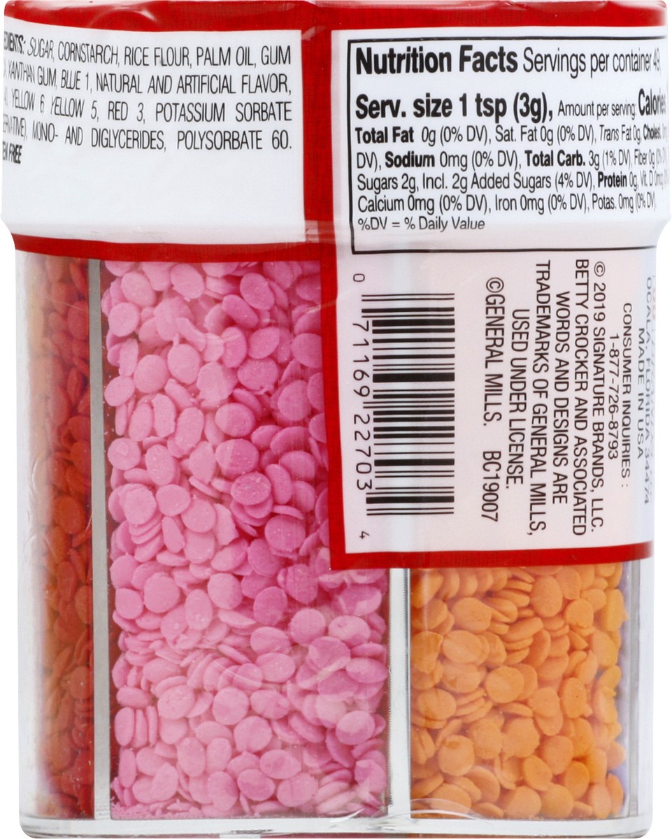 slide 5 of 12, Betty Crocker All Holidays Sprinkles 5.1 oz, 5.1 oz