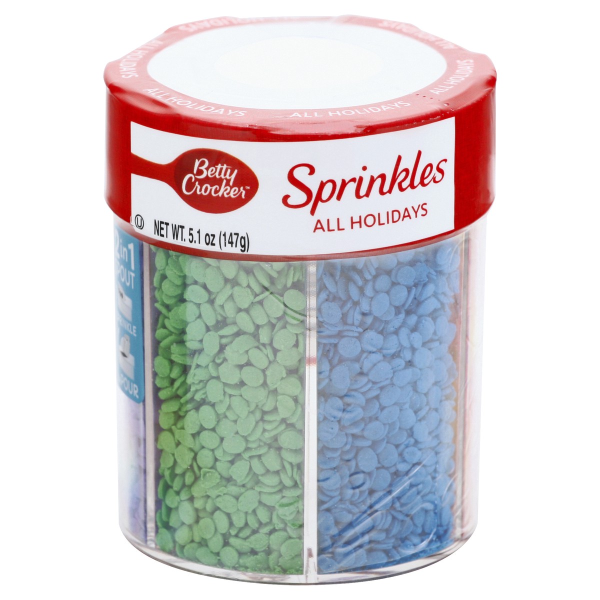 slide 6 of 12, Betty Crocker All Holidays Sprinkles 5.1 oz, 5.1 oz