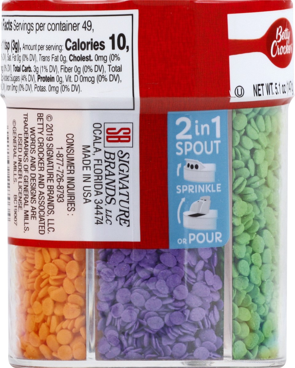 slide 10 of 12, Betty Crocker All Holidays Sprinkles 5.1 oz, 5.1 oz