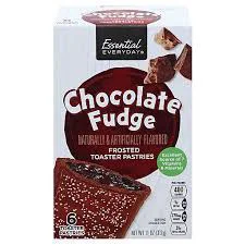 Easy Toaster Pastries Frosted Fudge