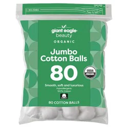 Giant Eagle Organic Jumbo Cotton Balls