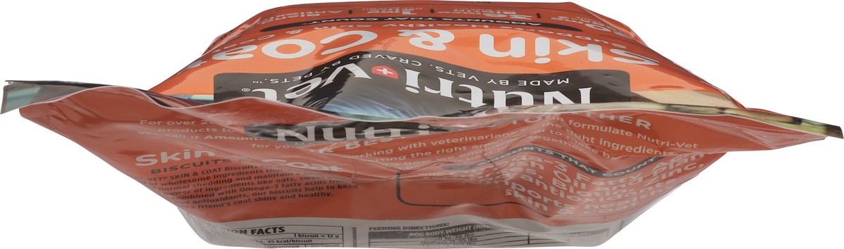 slide 4 of 14, Nutivet Biscuits Skin And Coat Formula, 16 oz