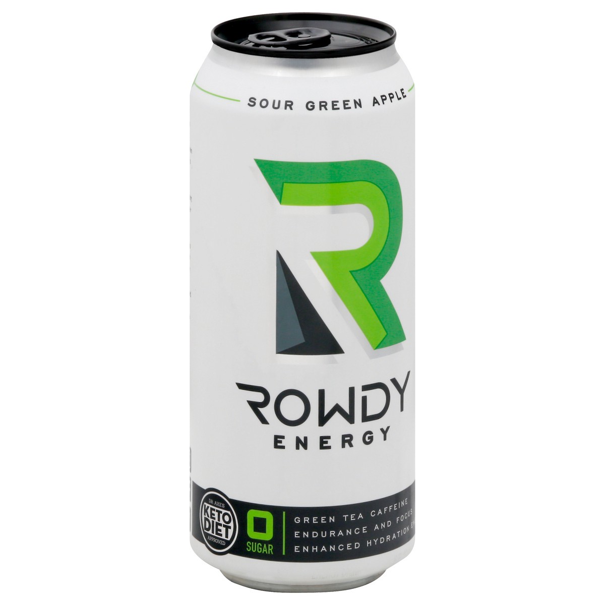 slide 11 of 12, Rowdy Energy Sour Green Apple Energy Drink 1 ea, 1 ct