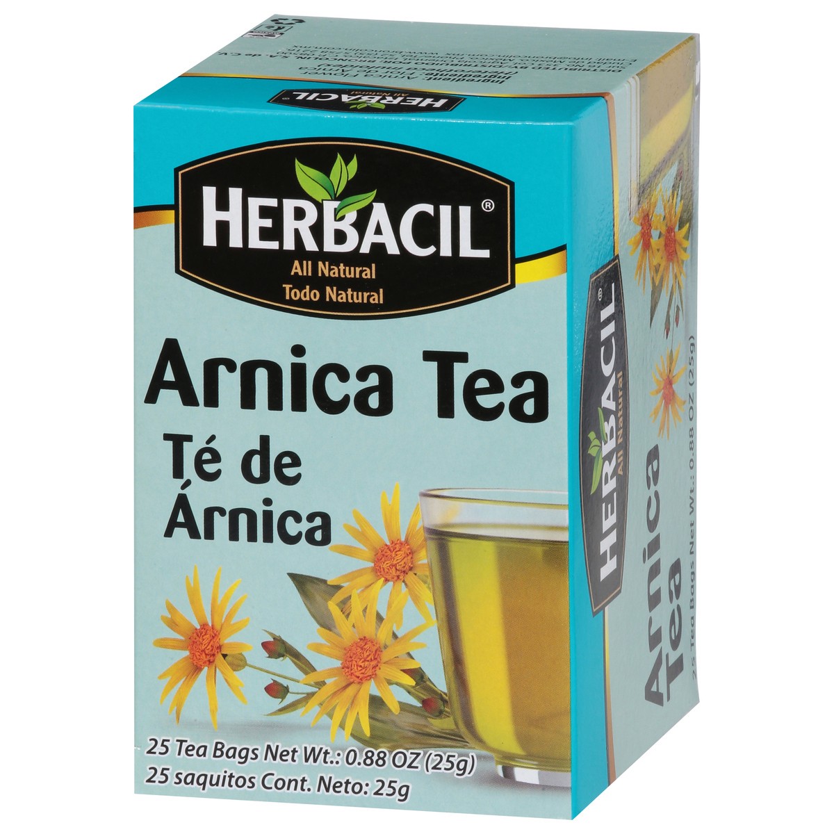 slide 3 of 9, Herbacil Arnica Tea 25 ea, 25 ct