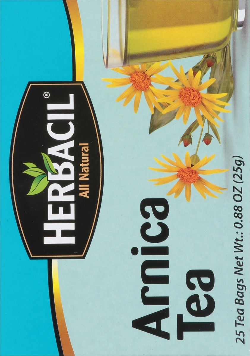 slide 6 of 9, Herbacil Arnica Tea 25 ea, 25 ct