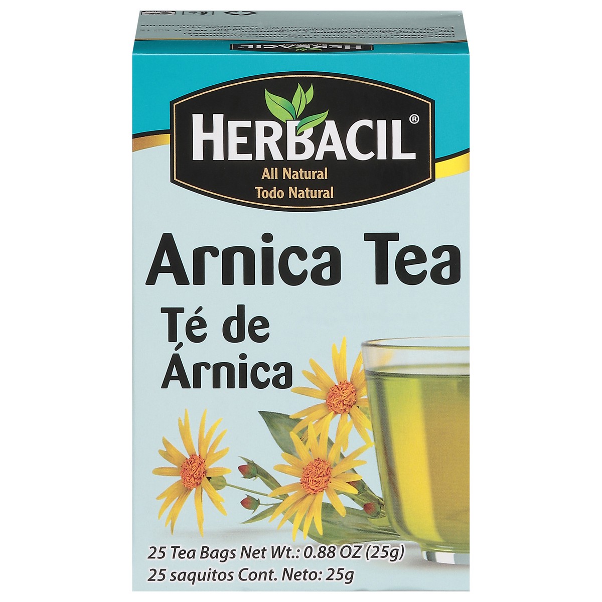 slide 1 of 9, Herbacil Arnica Tea 25 ea, 25 ct