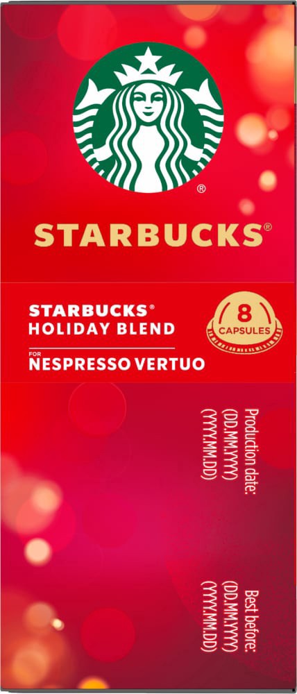 slide 3 of 4, Nespresso Holiday Blend Vertuo Box - 98g, 98 gram