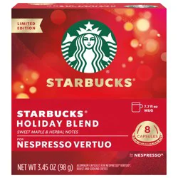 Nespresso Holiday Blend Vertuo Box - 98g