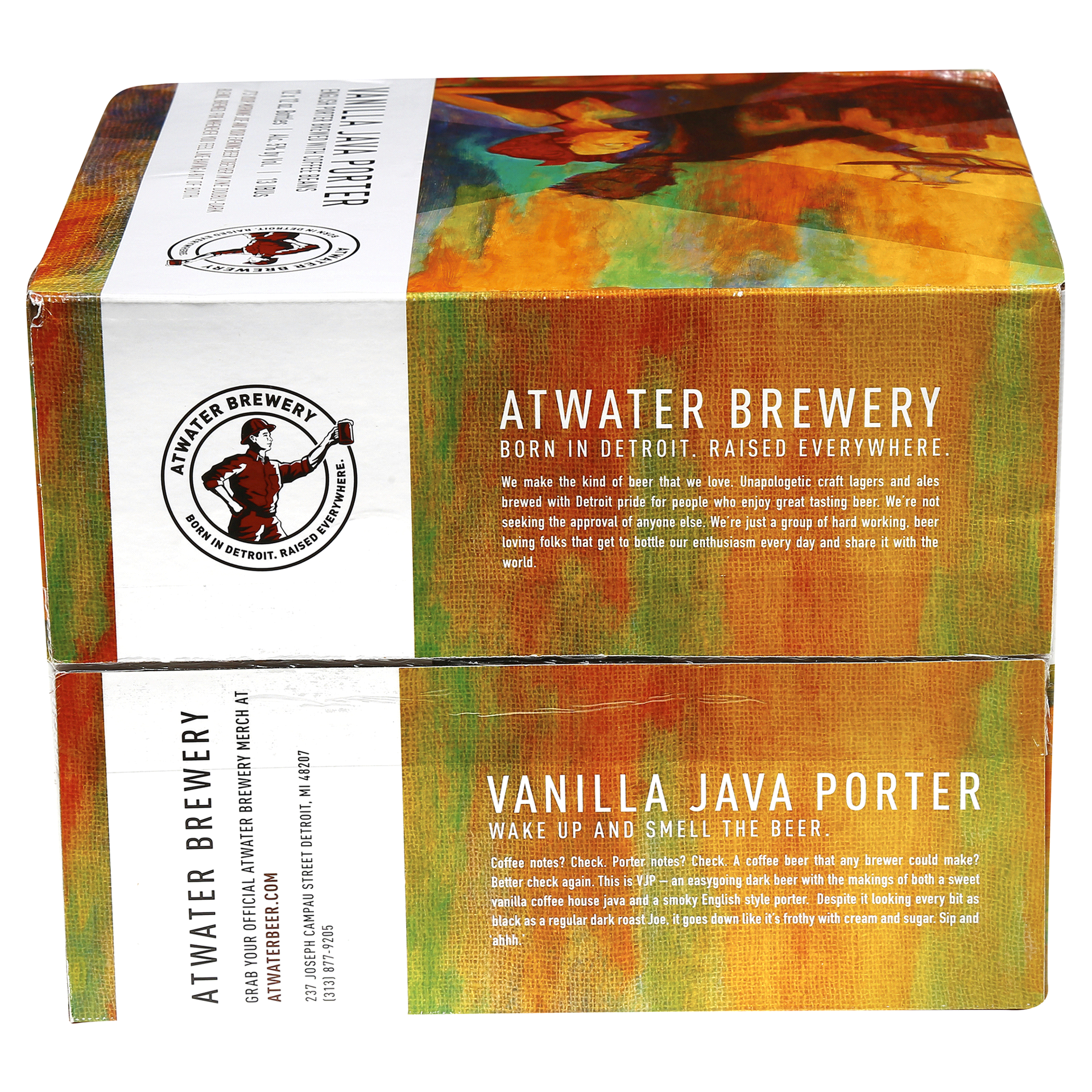 slide 8 of 21, Saltwater Brewery Atwater Vanilla Java Porter Craft Beer, 5% ABV, 12 pack, 12-oz beer cans, 288 oz