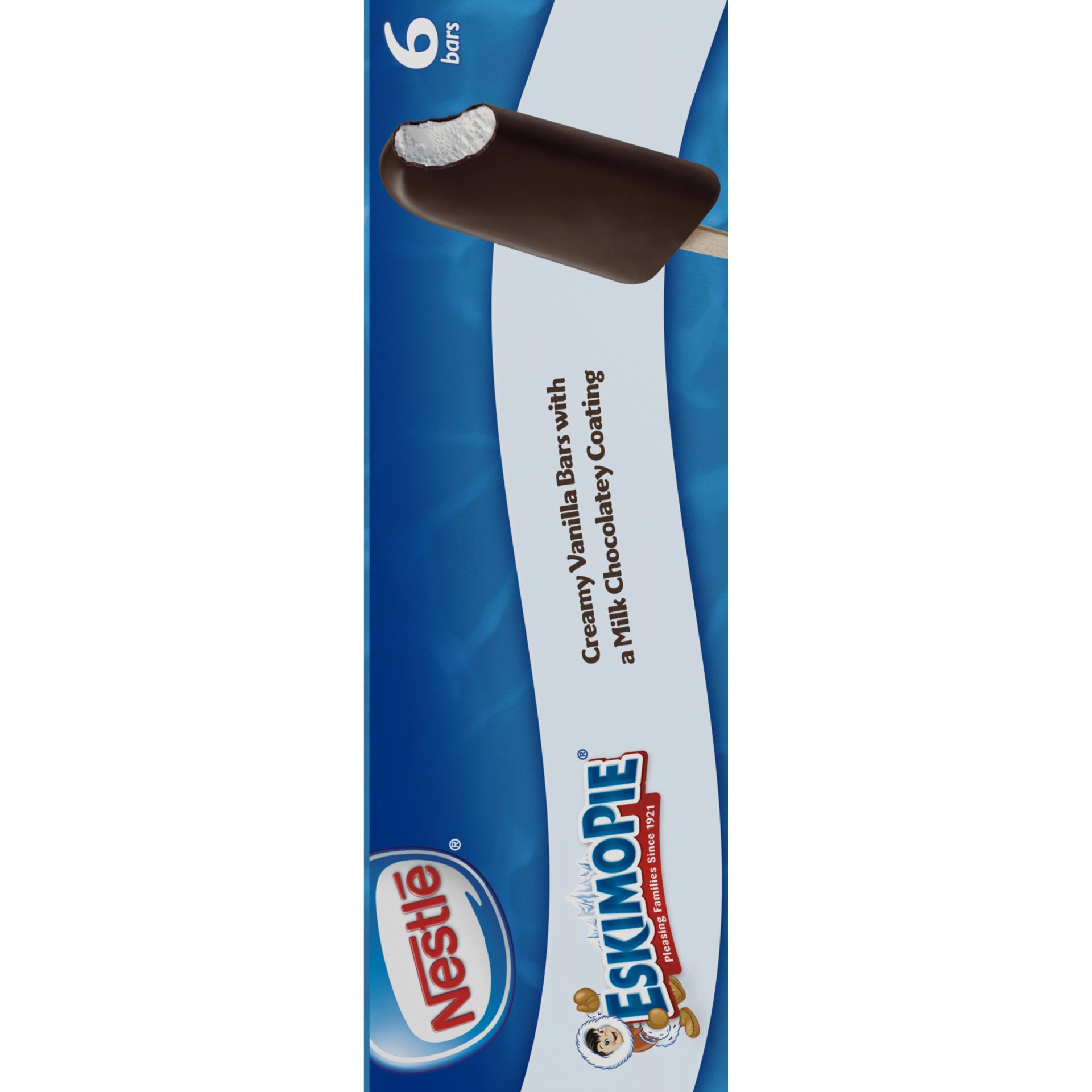 slide 6 of 6, Nestlé Eskimo Pie Milk Chocolate Ice Cream Bars, 6 ct