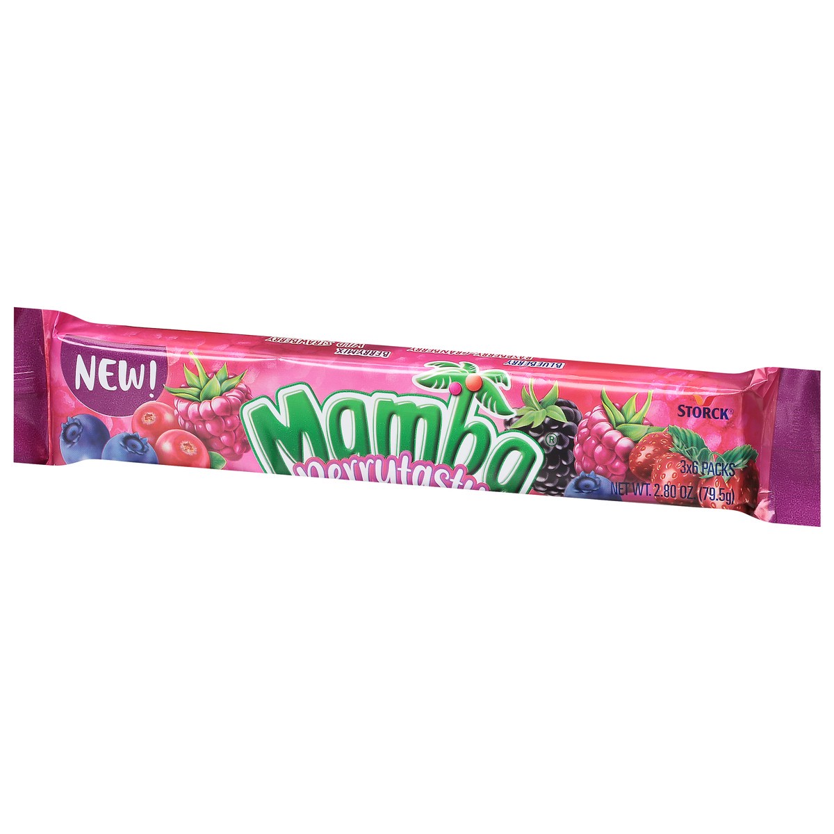 slide 3 of 9, Storck Mamba Berrytasty Fruit Chews, 2.8 oz