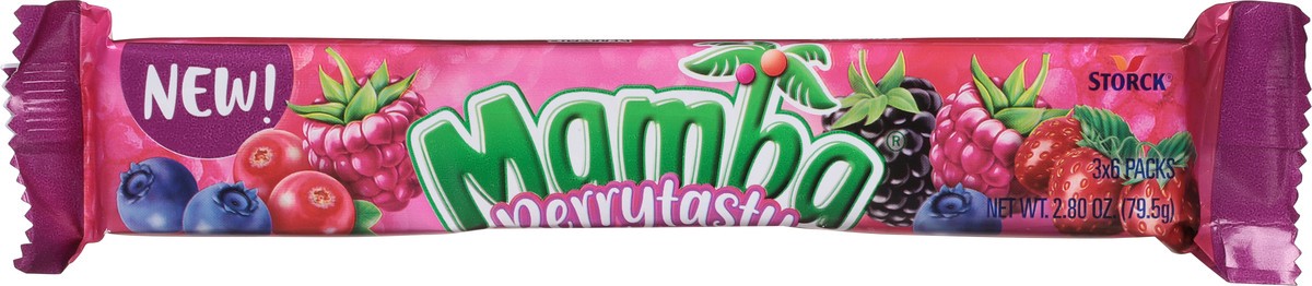 slide 6 of 9, Storck Mamba Berrytasty Fruit Chews, 2.8 oz