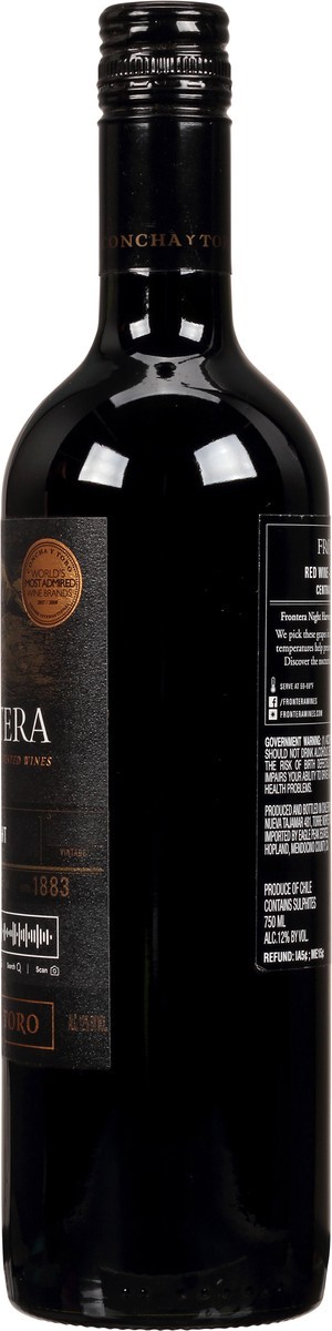 slide 10 of 12, Frontera Frontera"after Midnight" Red Blend, 750 ml