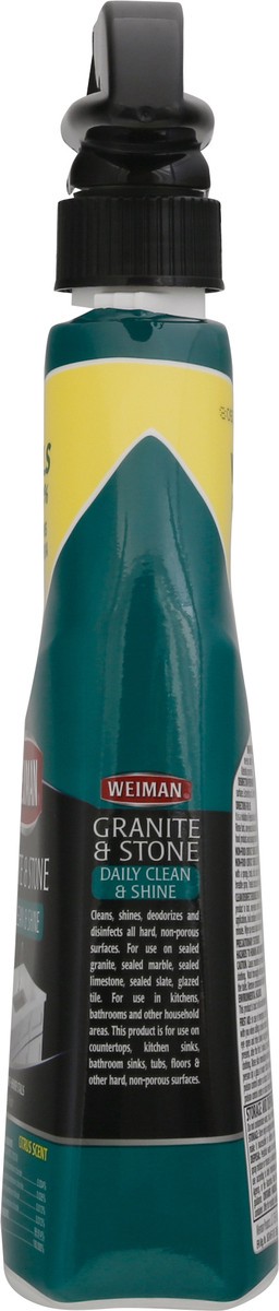 slide 4 of 11, Weiman Daily Clean & Shine, Granite & Stone, Citrus Scent, 0.75 pint