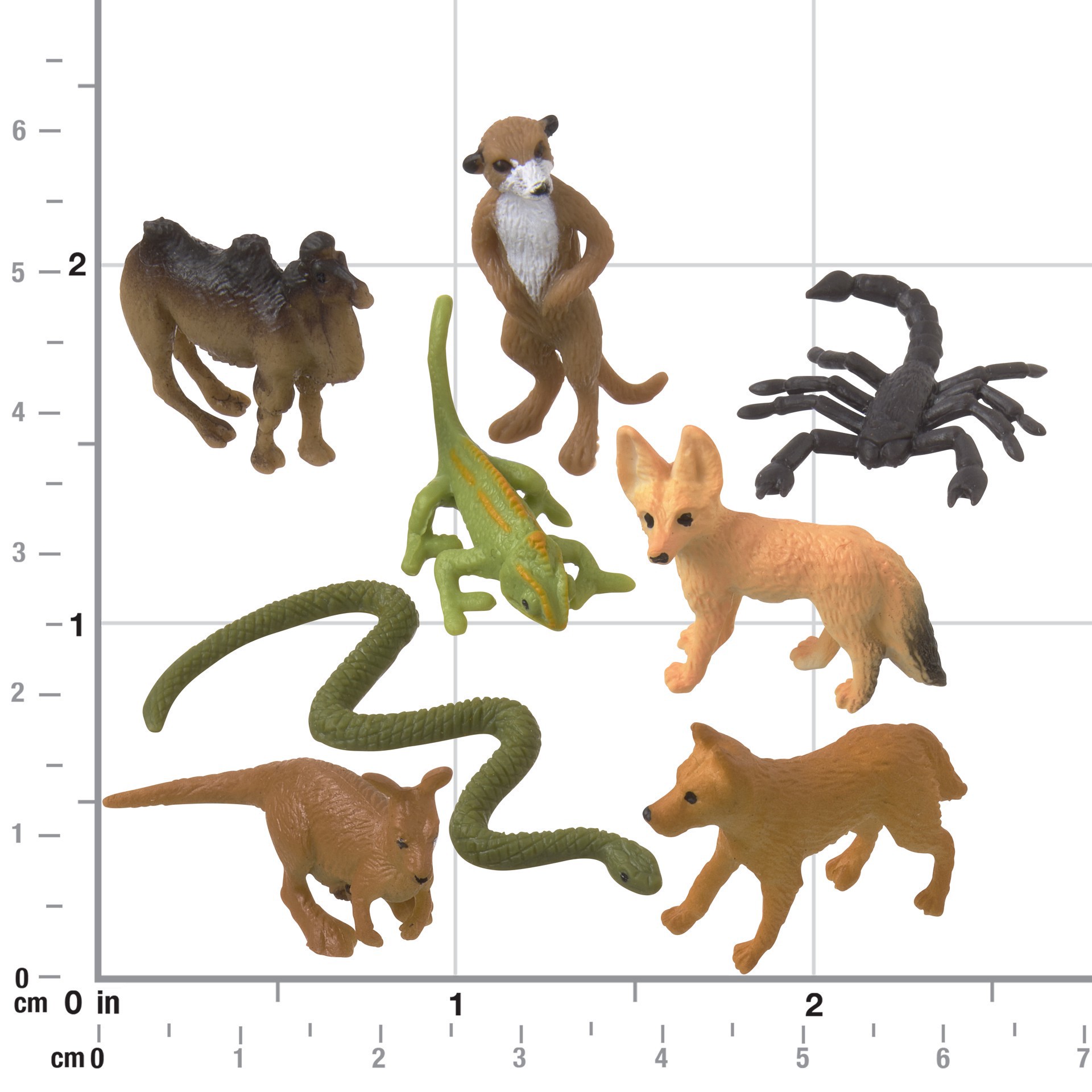 slide 3 of 5, Safari Ltd. Safari Ltd Good Luck Minis Desert Fun Pack, 4.02 in x 3.74 in x 0.39 in