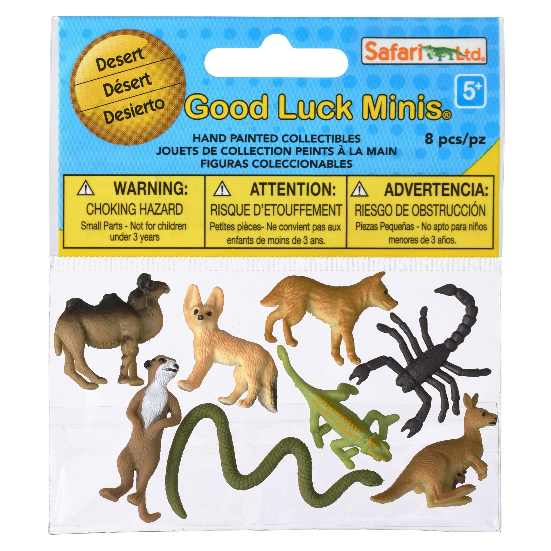 slide 2 of 5, Safari Ltd. Safari Ltd Good Luck Minis Desert Fun Pack, 4.02 in x 3.74 in x 0.39 in