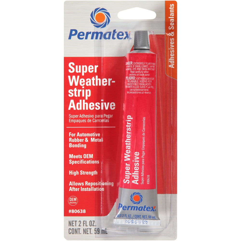 slide 1 of 4, Permatex Super Weatherstrip Adhesive, 2 oz