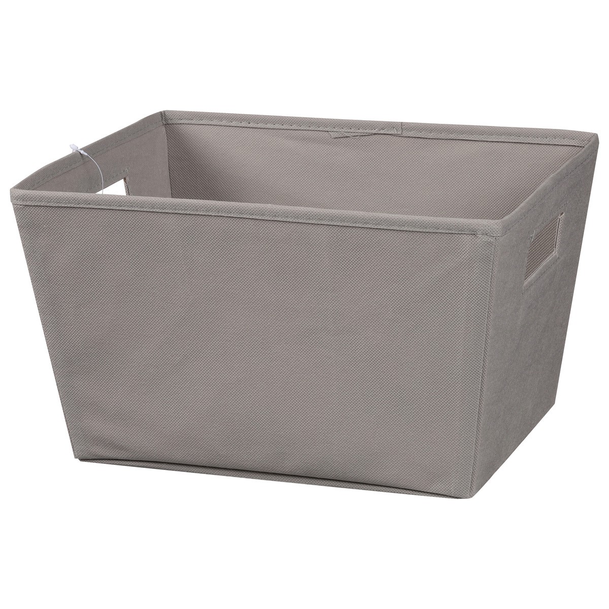 slide 9 of 9, Whitmor Gray Tote Small 1 ea, 1 ct