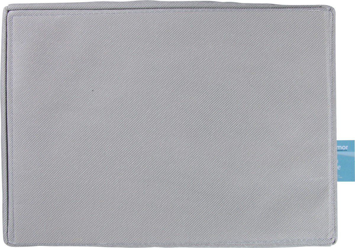 slide 6 of 9, Whitmor Gray Tote Small 1 ea, 1 ct