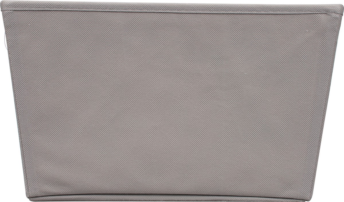 slide 8 of 9, Whitmor Gray Tote Small 1 ea, 1 ct