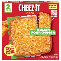 Palermo's Cheez-It Thin Crust Italian Four Cheese Pizza 16.85 oz