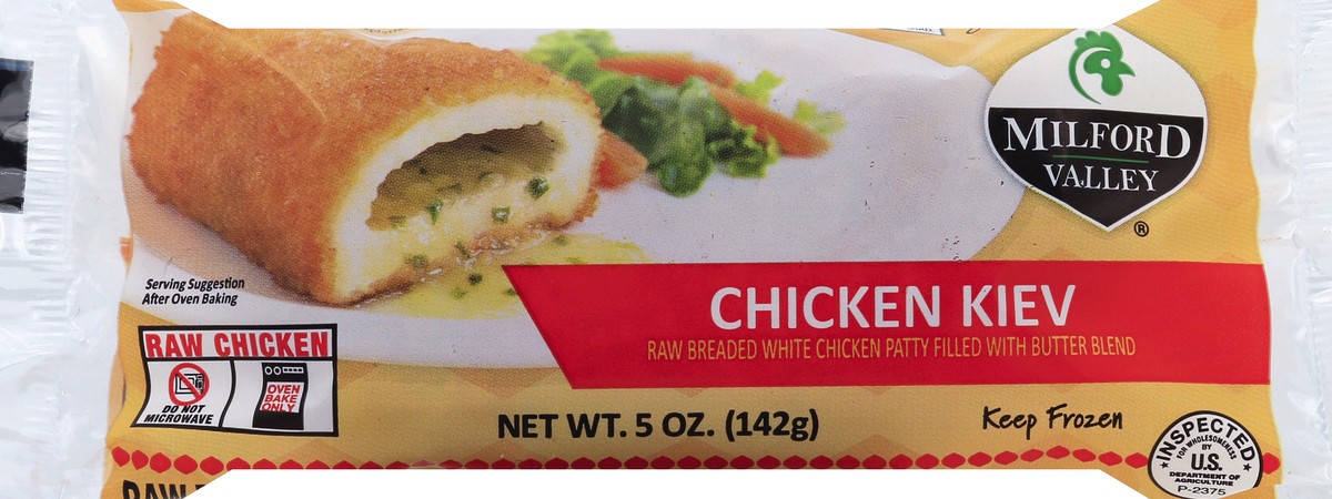 slide 4 of 7, Milford Valley Chicken Kiev, 5 oz