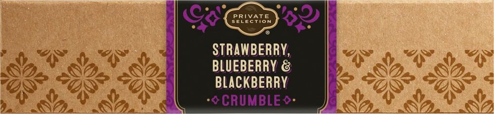 slide 5 of 5, Private Selection Triple Berry Crumble, 31 oz