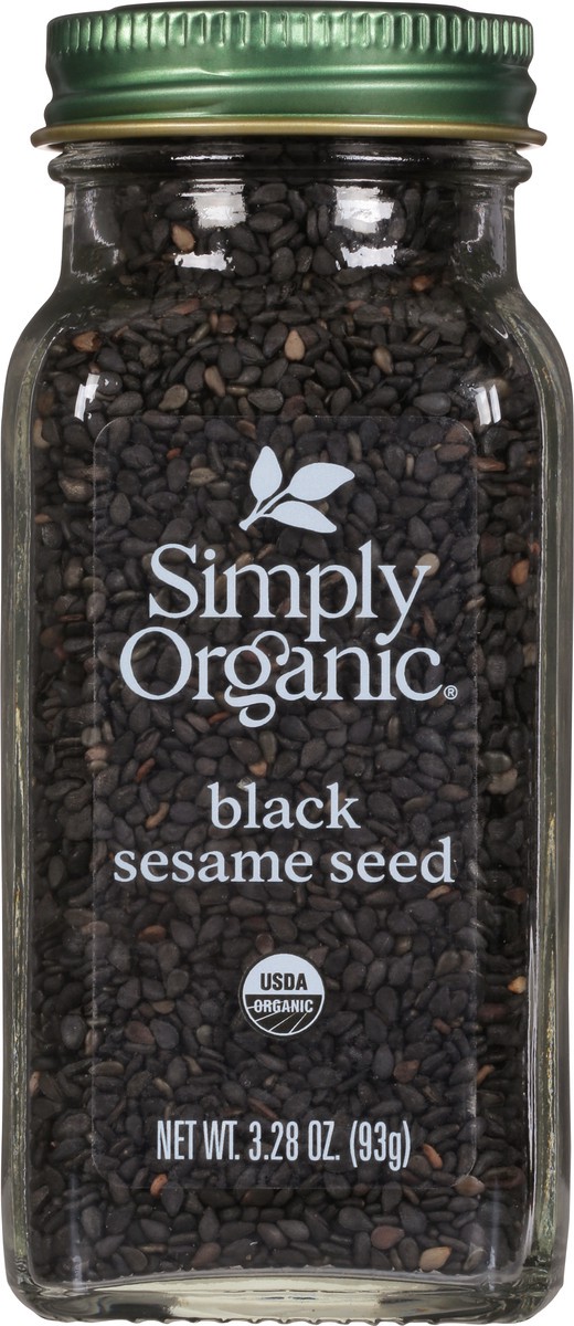 slide 6 of 9, Simply Organic Black Sesame Seed 3.28 oz, 3.28 oz