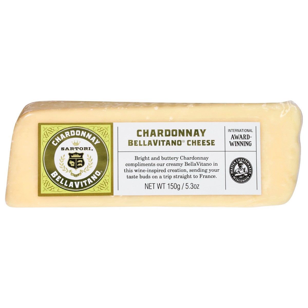 slide 12 of 13, Sartori BellaVitano Chardonnay Cheese 5.3 oz, 5.3 oz