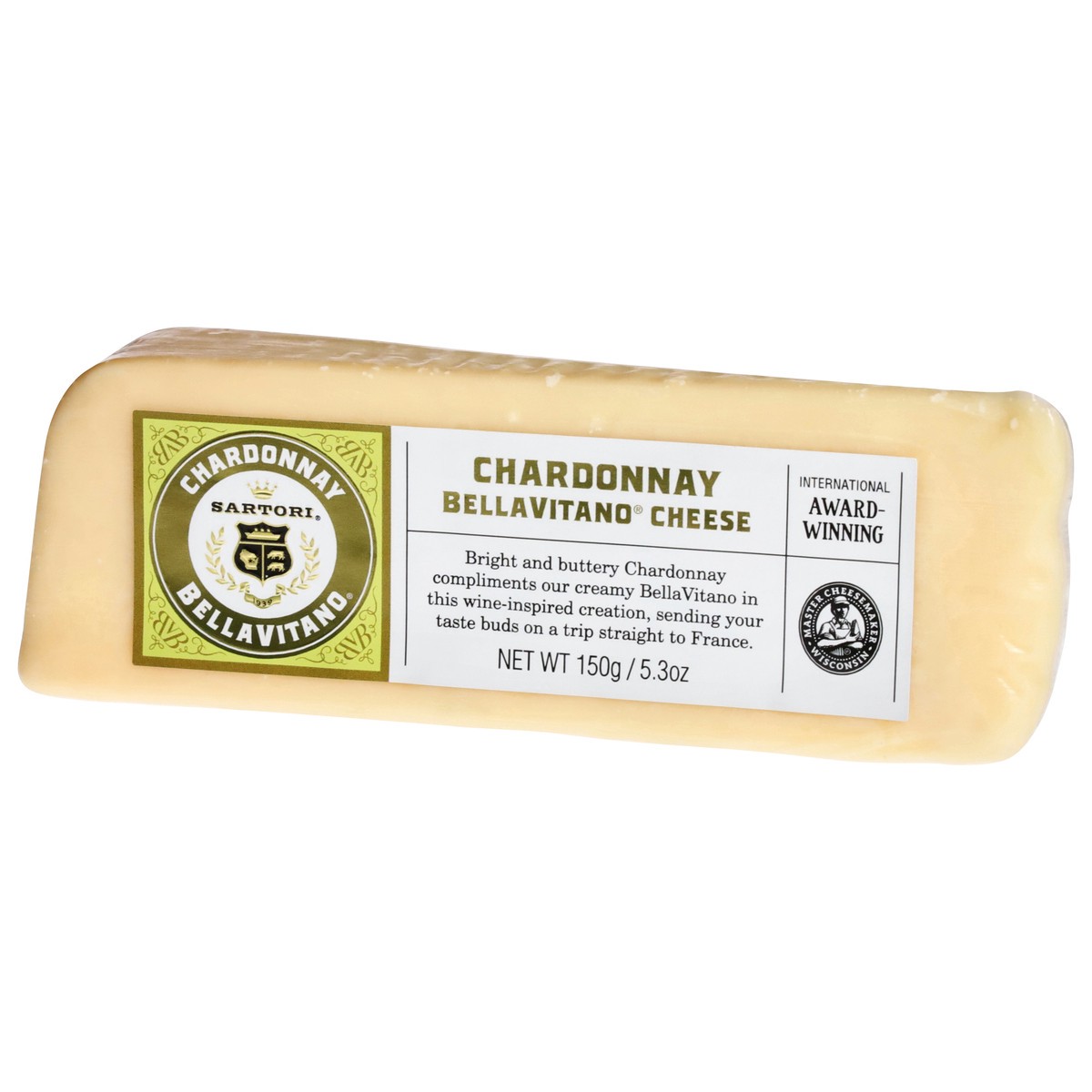 slide 6 of 13, Sartori BellaVitano Chardonnay Cheese 5.3 oz, 5.3 oz